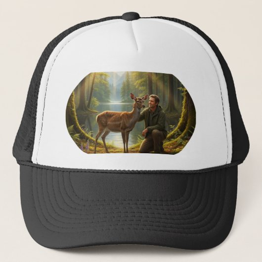 Wald Freund Truckerkappe (Vorderseite)