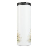 Wald Freund Waschbär Thermosbecher (Rückseite)