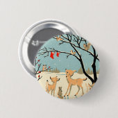 Wald Freunde Button (Vorne & Hinten)
