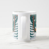 Wald Freunde im Hibi-Style Jumbo-Tasse (Rückseite)