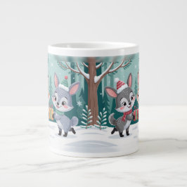 Wald Freunde im Hibi-Style Jumbo-Tasse