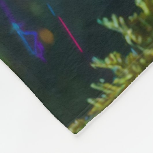 Wald Freunde - Junger Drache und Junger Pegasus Fleecedecke (Ecke)