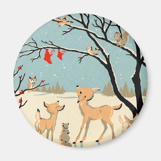 Wald Freunde Magnet (Vorne)