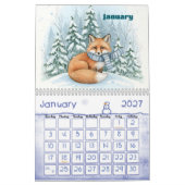 Wald Freunde Personalisierter Kinderkalender 2026 Kalender (Jan 2027)
