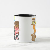 Wald Freunde Tasse (Zentrum)