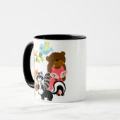 Wald Freunde Tasse (Vorderseite Links)