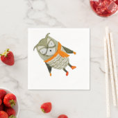 Wald Friends Owl Serviette (Beispiel)