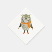 Wald Friends Owl Serviette (Ecke)