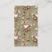 Wald Friends Woodland Babydusche Windeln Raffel Begleitkarte (Rückseite)