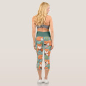 Wald Fuchs Capri Leggings (Rückseite)
