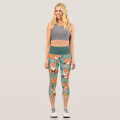 Wald Fuchs Capri Leggings (Vorderseite)