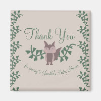 Wald Fuchs Grünzeug Baby Shower Rustikale Geschenk