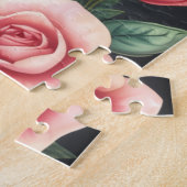 Wald Fuchs in Weihnachtsmütze Puzzle (Seite)