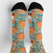 Wald Fuchs Socken (Oben)