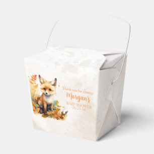 Wald Fuchs Süße Babyparty Geschenkschachtel