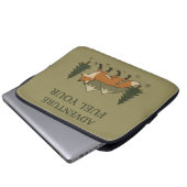 Wald-Fuchs-Tech-Hülle Laptopschutzhülle (Vorne Knopf)