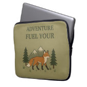 Wald-Fuchs-Tech-Hülle Laptopschutzhülle (Vorderseite Links)