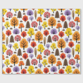 Wald Geschenkpapier (Flach)