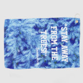 Wald Golf Handtuch (Horizontal)