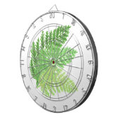 Wald-Grünfarne Dartscheibe (Vorderseite rechts)
