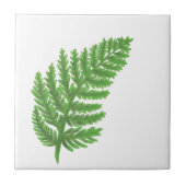 Wald-Grünfarne Fliese (Vorderseite)