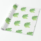 Wald-Grünfarne Geschenkpapier (Ungerollt)