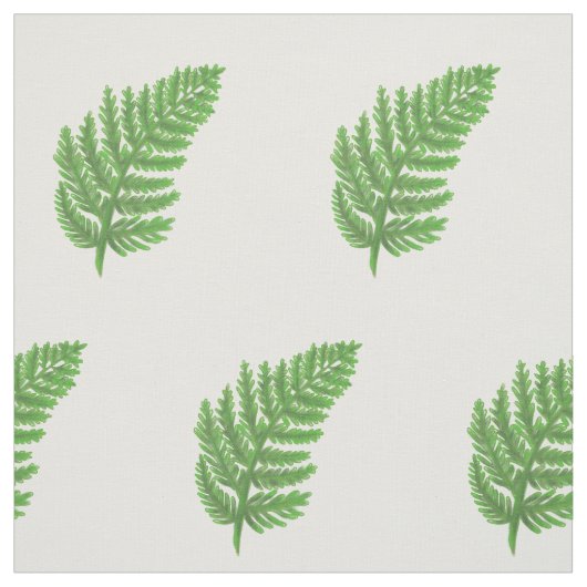 Wald-Grünfarne Stoff (Muster)