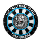 Wald-Hirsch-Wanddekor Dartscheibe (vorne)