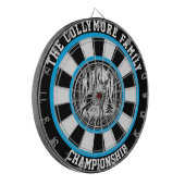 Wald-Hirsch-Wanddekor Dartscheibe (Vorderseite Links)