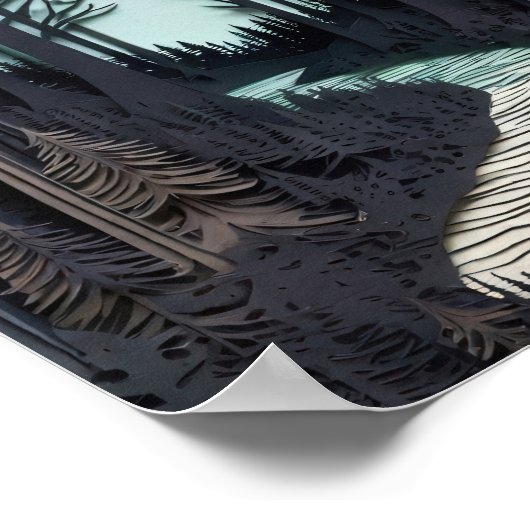 Wald I Poster (Ecke)