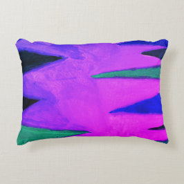 Wald im Abend Dekokissen