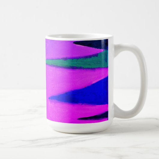 Wald im Abend Kaffeetasse (Rechts)