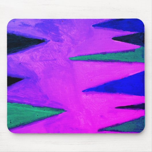 Wald im Abend Mousepad (Vorne)