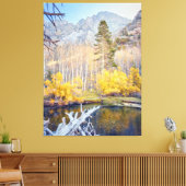 Wald im Herbst Leinwanddruck (Insitu (Wohnzimmer))
