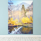 Wald im Herbst Leinwanddruck (Insitu (Holzboden))