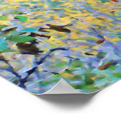 Wald im Herbst Poster (Ecke)