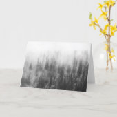 Wald im Nebel Karte (Gelbe Blume)
