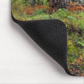 Wald im Oktober Mousepad (Ecke)
