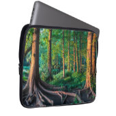 Wald im Sommer Laptopschutzhülle (Vorne Rechts)
