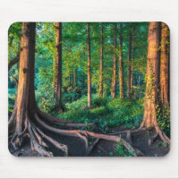 Wald im Sommer