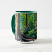 Wald im Sommer Tasse (Vorderseite Links)