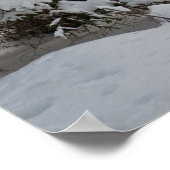 Wald im Winter Poster (Ecke)