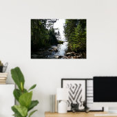 Wald in der Nähe von Hunters Beach Poster (Heimbüro)