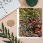 Wald in der Nähe von Reichenbach Hodler Postkarte