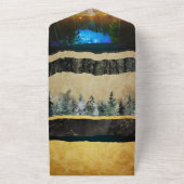 Wald in einer Hand laden All In One Einladung (Außenbereich)