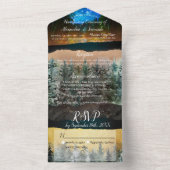 Wald in einer Hand laden All In One Einladung (Innen Boden)