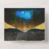 Wald in einer Hand laden All In One Einladung (Rückseite)