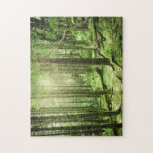 Wald in Nationalpark | Kerry, Irland Killarneys Puzzle (Vertikal)