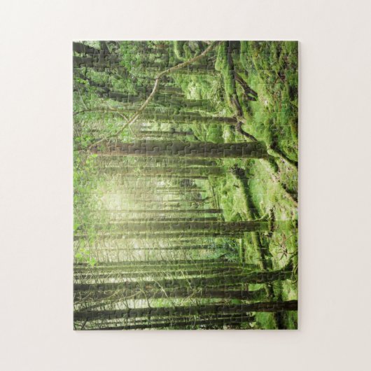 Wald in Nationalpark | Kerry, Irland Killarneys Puzzle (Vertikal)