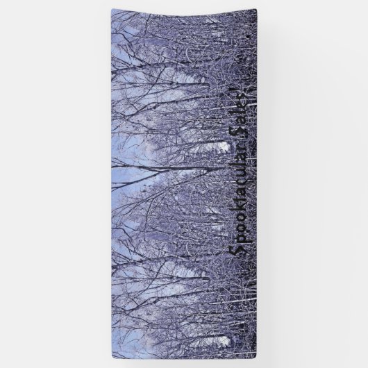 Wald in Twilight Banner (Vertikal)